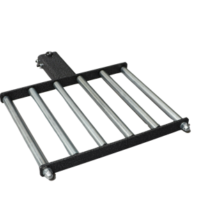 Floor plate, wheel roller